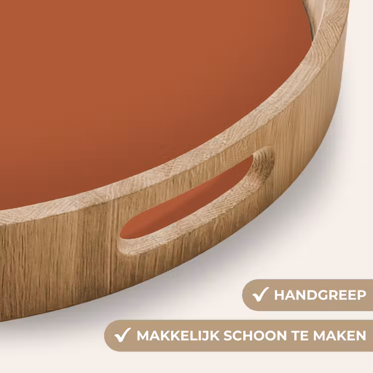 Dienblad - Burnt - Sienna - Oranje — 5