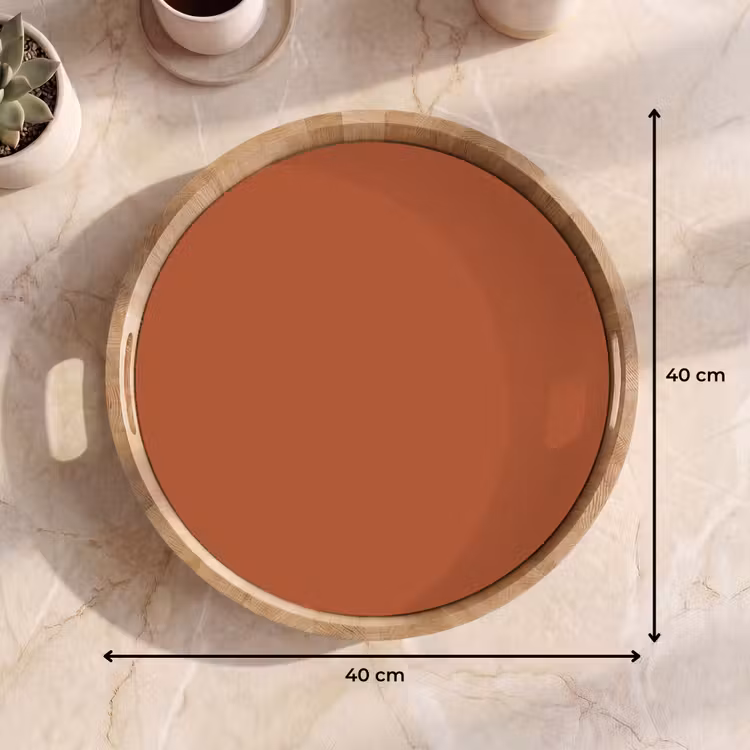 Dienblad - Burnt - Sienna - Oranje — 9