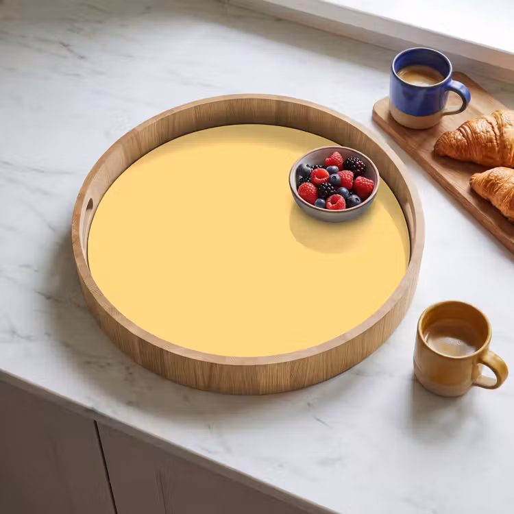 Dienblad - Butter - Geel - Yellow — 4