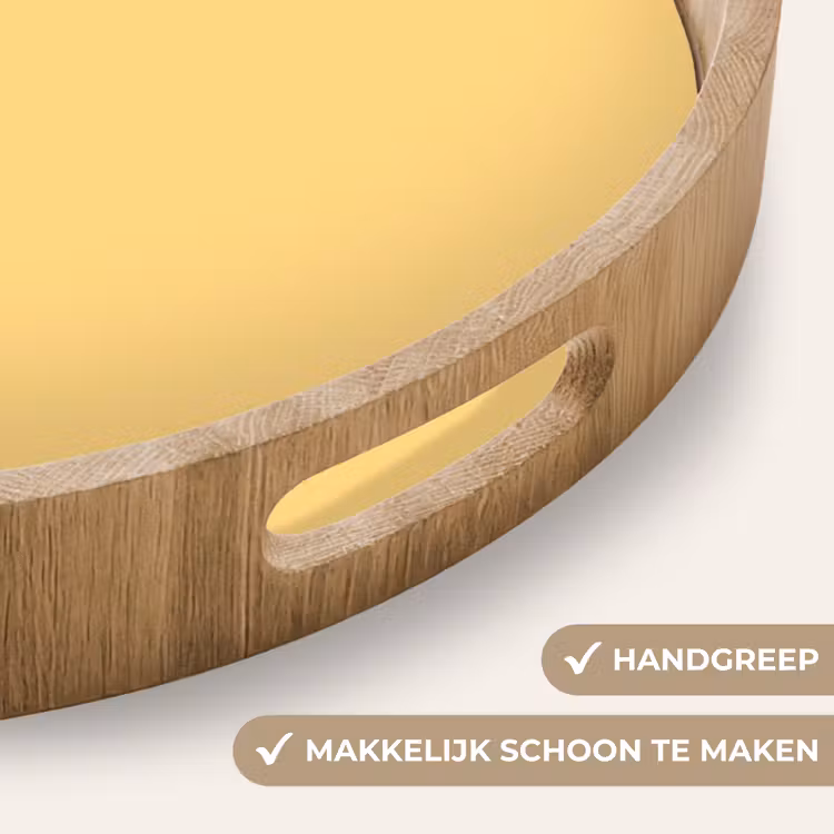 Dienblad - Butter - Geel - Yellow — 5