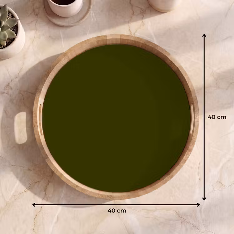 Dienblad - Dark  - Olive - Groen — 9