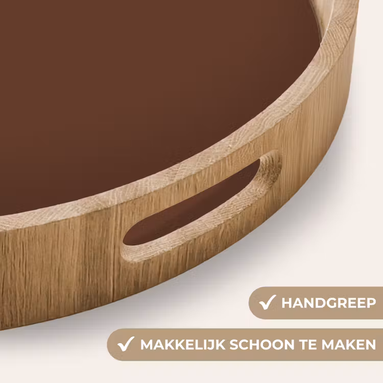 Dienblad - Deep - Clay - Brown - Bruin — 5