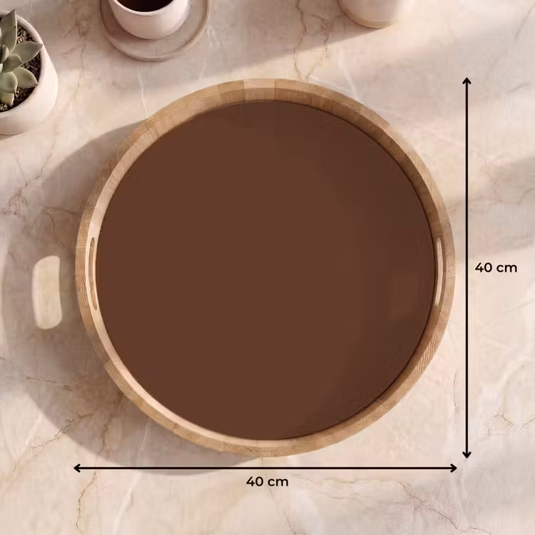 Dienblad - Deep - Clay - Brown - Bruin — 9