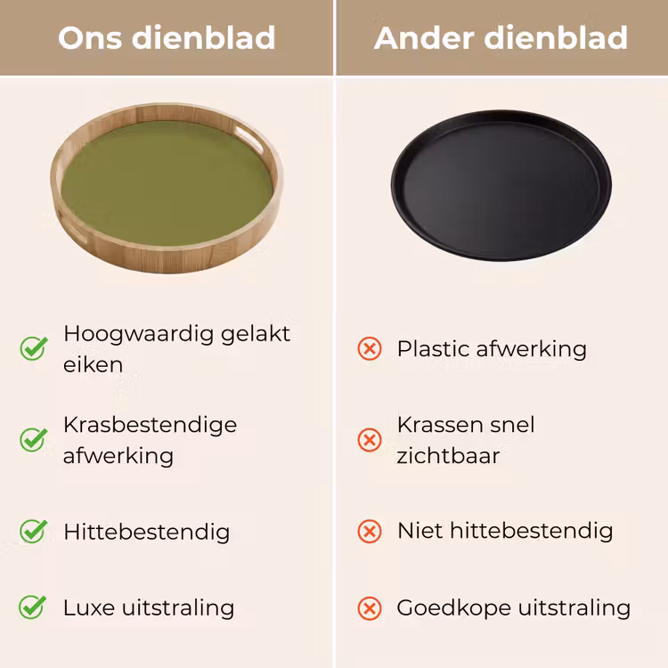 Dienblad - Juniper - Groen - Organisch — 3