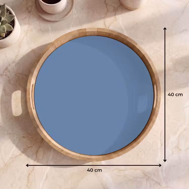 Dienblad - Denim - Breeze - Blauw — 9