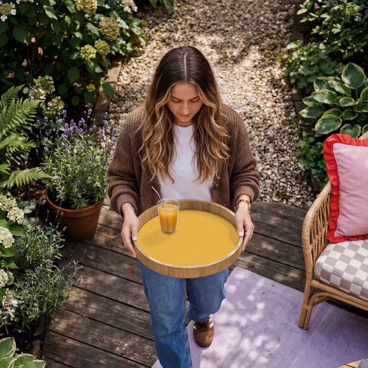Dienblad - Joyful - Mustard - Geel — 8