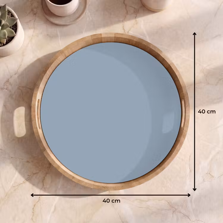 Dienblad - Mellow - Breeze - Blauw — 9