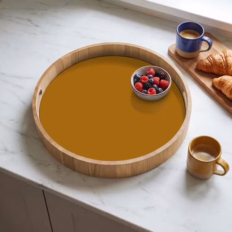 Dienblad - Ocre - Gold - Geel — 4