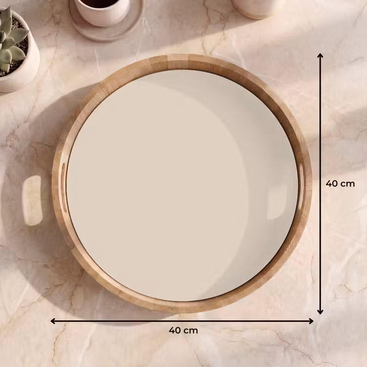 Dienblad - Raw - Linen - Nude — 9
