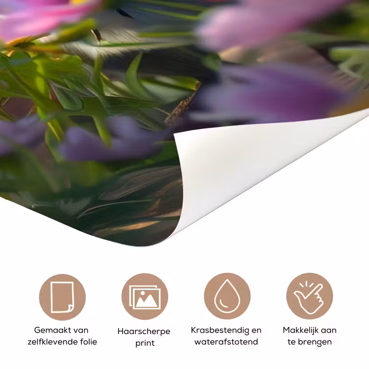 Deursticker met naam - Wasbeer - Bouwhelm - Geel — 3