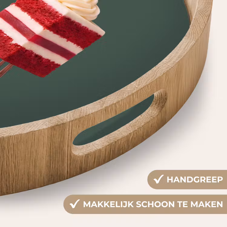 Dienblad - Cake - Vork - Rood — 5