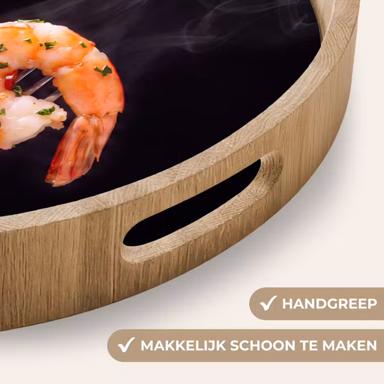 Dienblad - Eten - Garnaal - Vork — 5