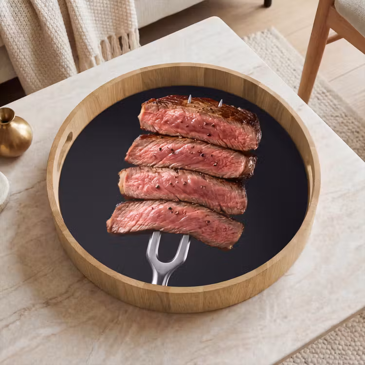 Dienblad - Eten - Rosé - Vork — 2