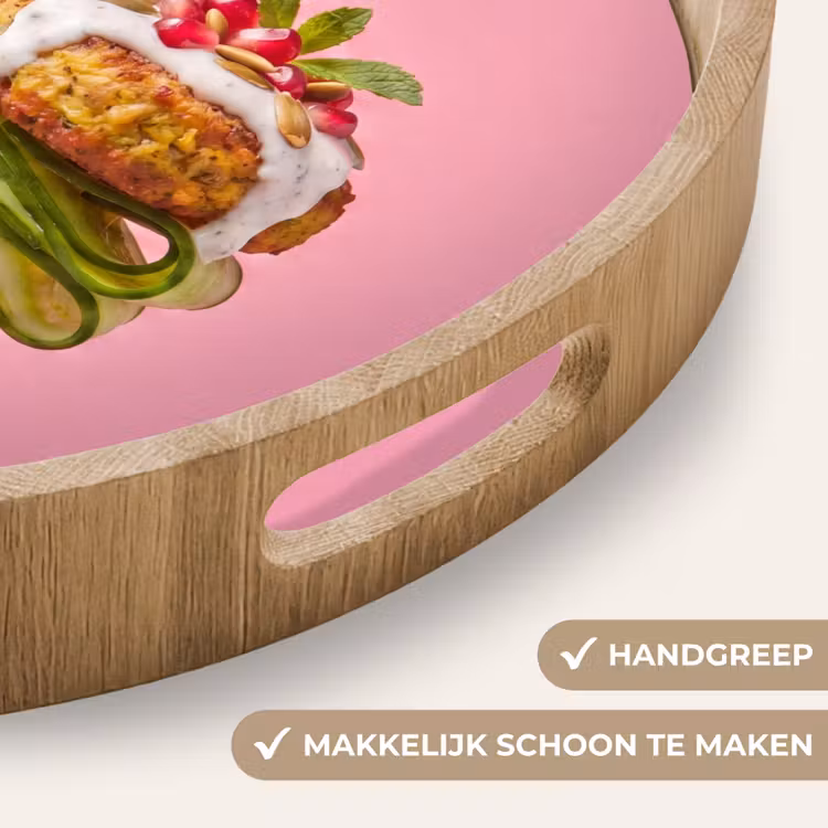 Dienblad - Eten - Vork - Roze — 5