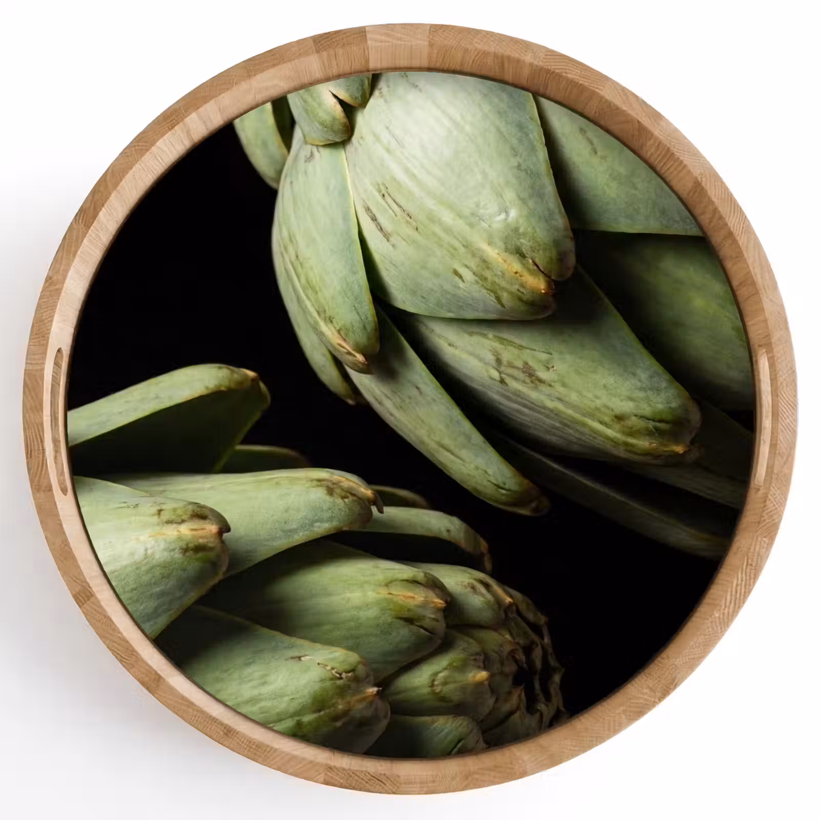 Dienblad - Artisjok - Groen - Eten — 1