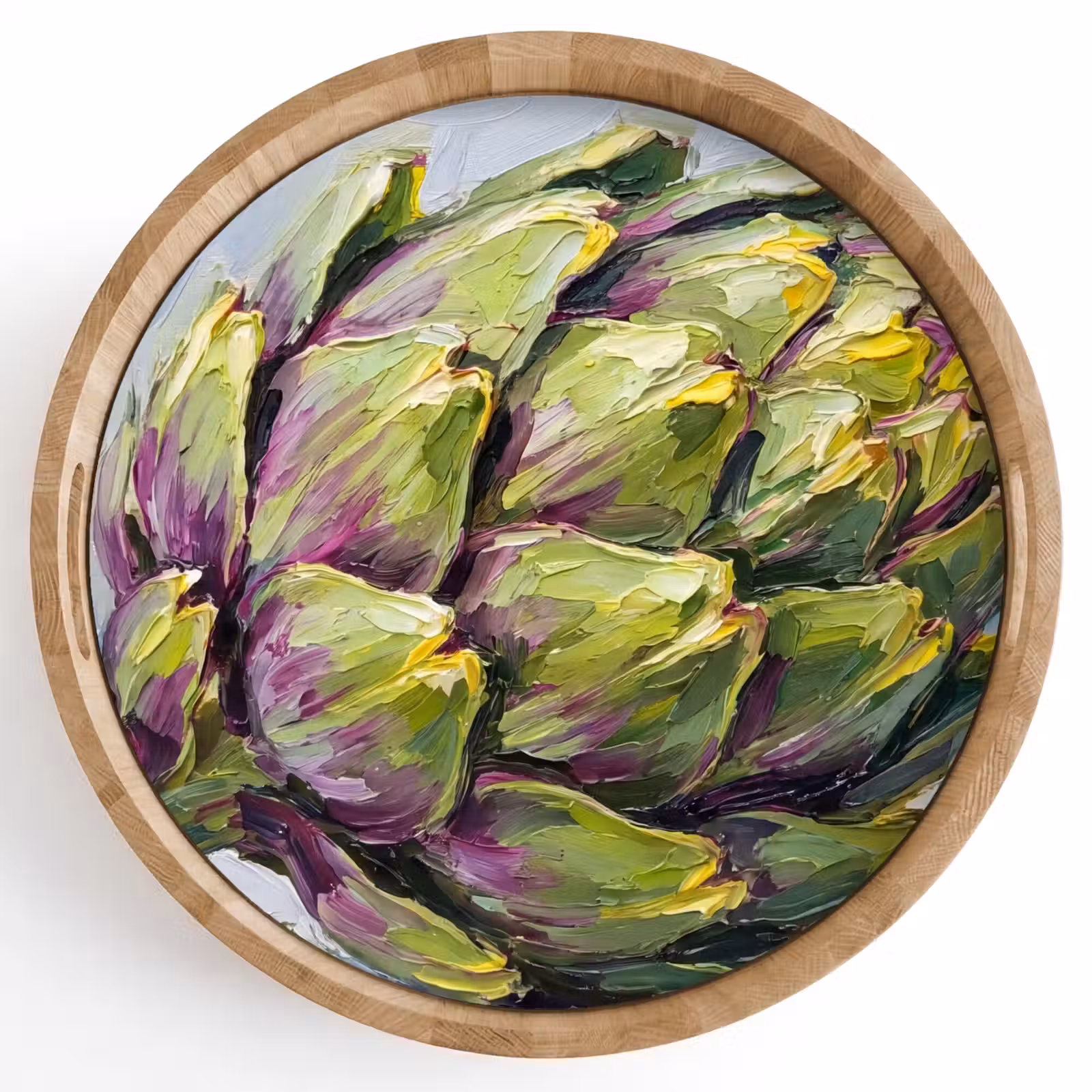 Dienblad - Eten - Artisjok - Modern — 1