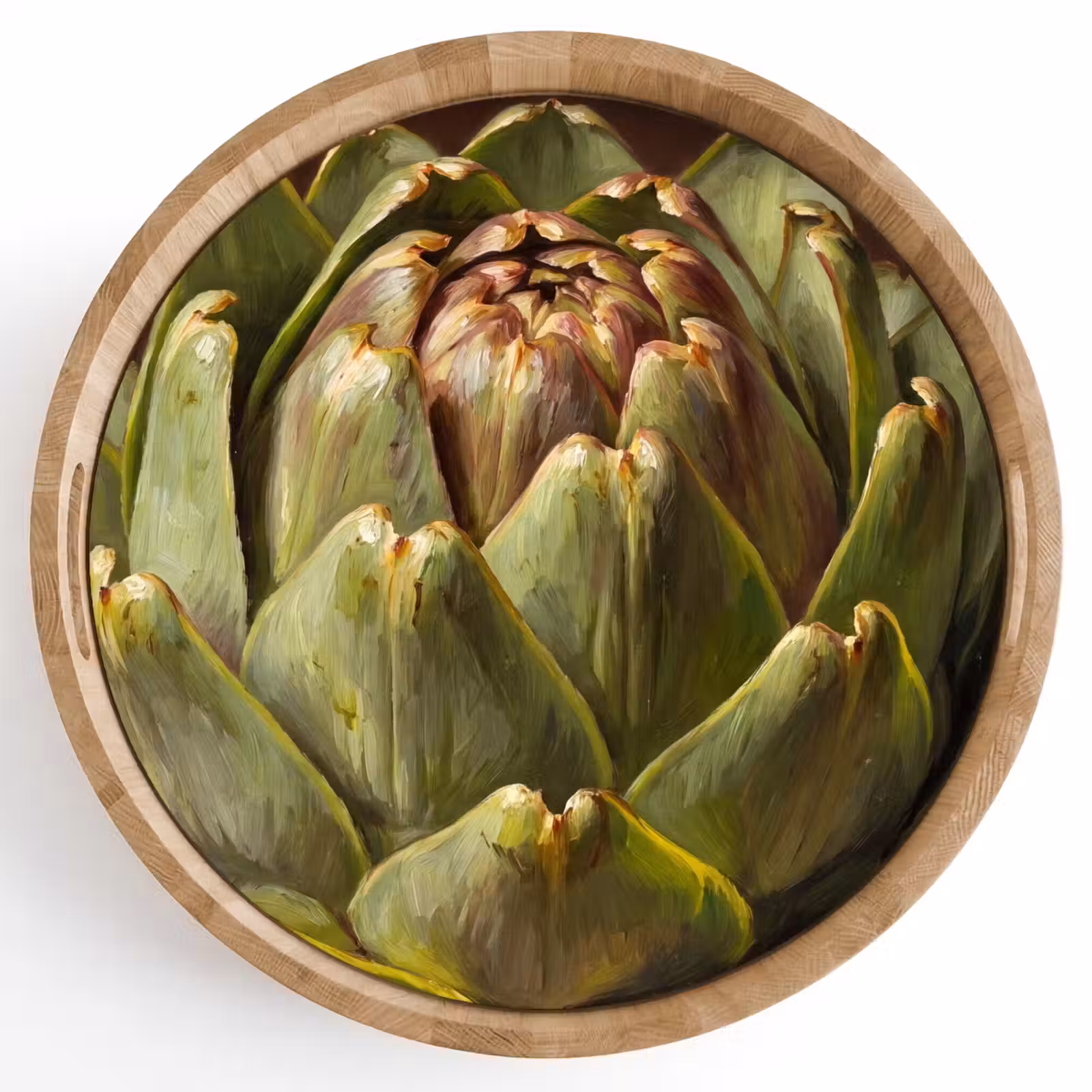 Dienblad - Groente - Artisjok - Groen — 1