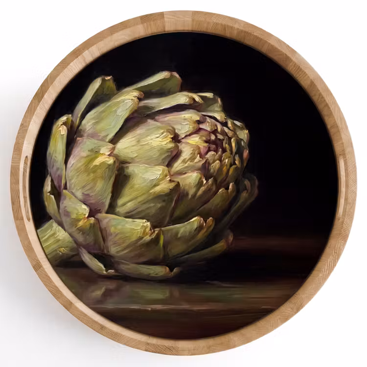 Dienblad - Artichok - Eten - Klassiek — 1