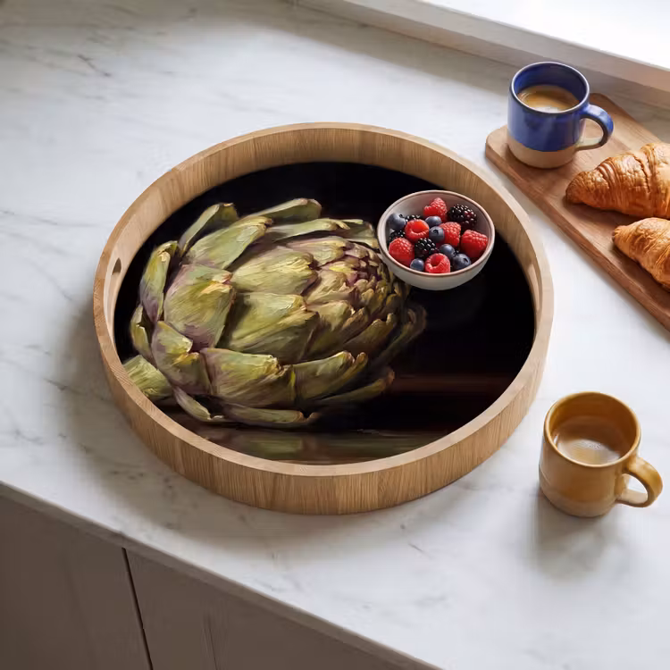 Dienblad - Artichok - Eten - Klassiek — 4