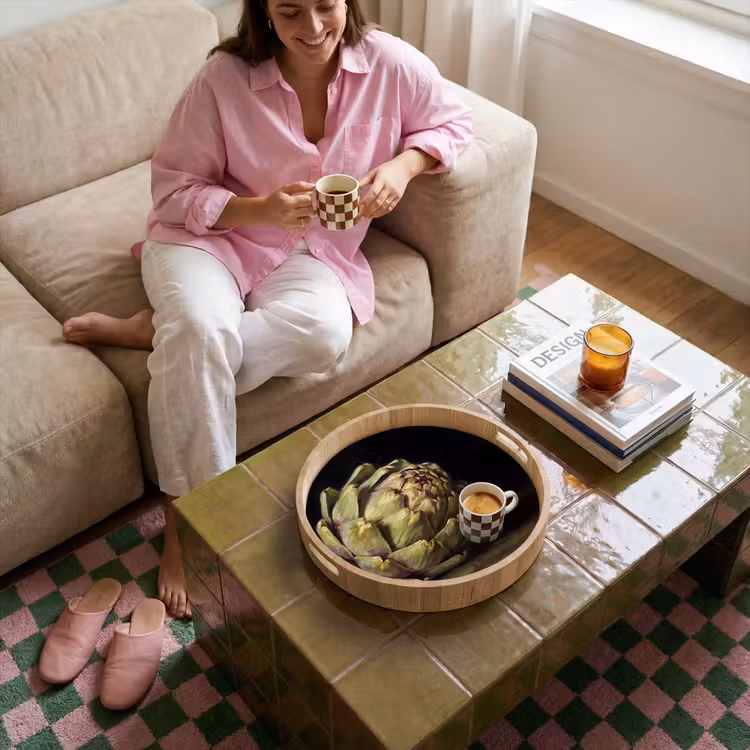 Dienblad - Artichok - Eten - Klassiek — 6