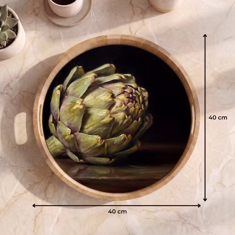 Dienblad - Artichok - Eten - Klassiek — 9
