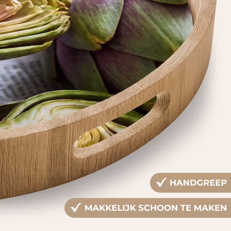 Dienblad - Artisjok - Doorgesneden - Eten — 5