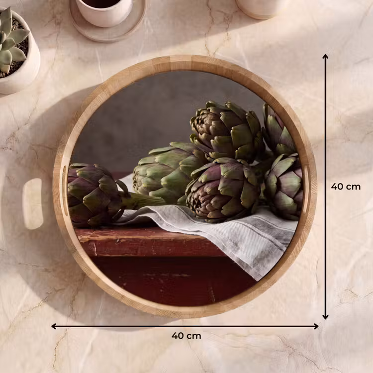 Dienblad - Artisjok - Eten - Rustiek — 9