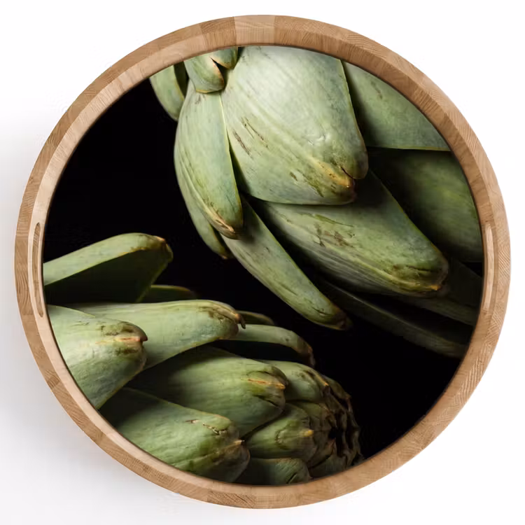 Dienblad - Artisjok - Groen - Eten — 1