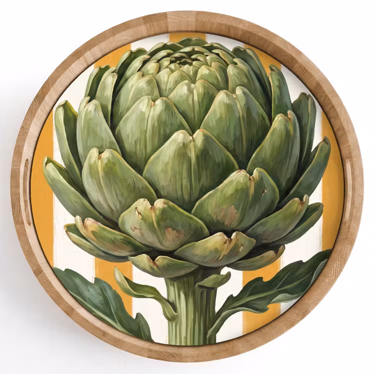 Dienblad - Artisjok - Modern - Groente — 1