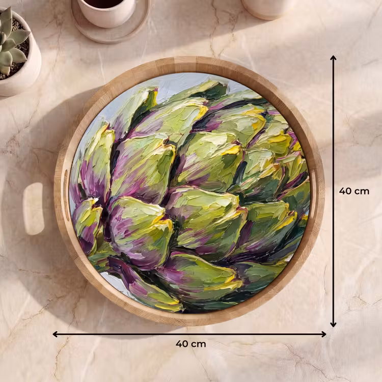 Dienblad - Eten - Artisjok - Modern — 9