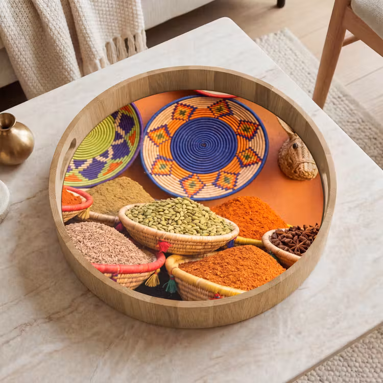 Dienblad - Eten - Kleurrijk - Cultuur — 2