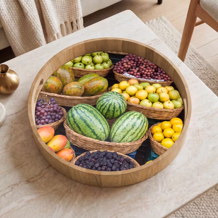 Dienblad - Fruit - Markt - Kleurrijk — 2