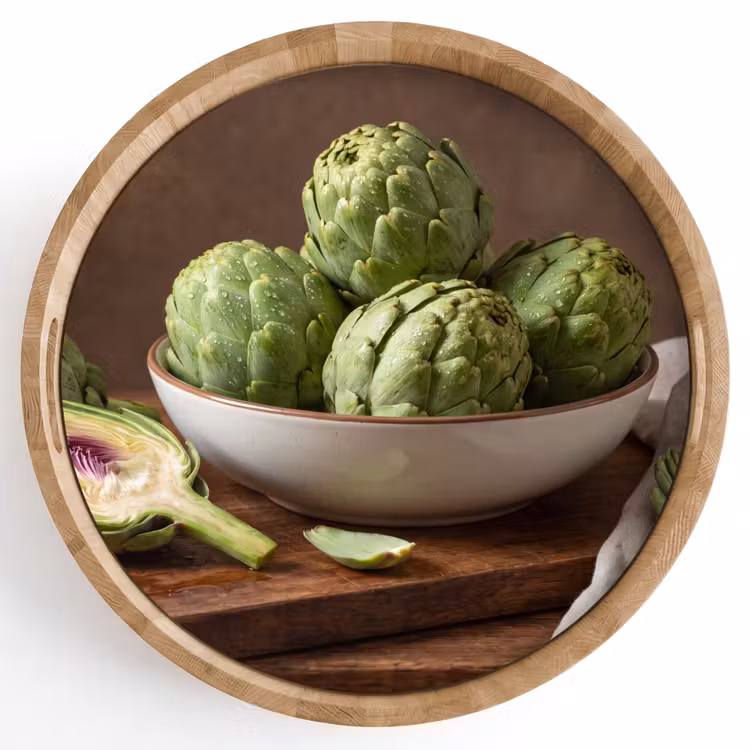Dienblad - Groenten - Artisjok - Keuken — 1