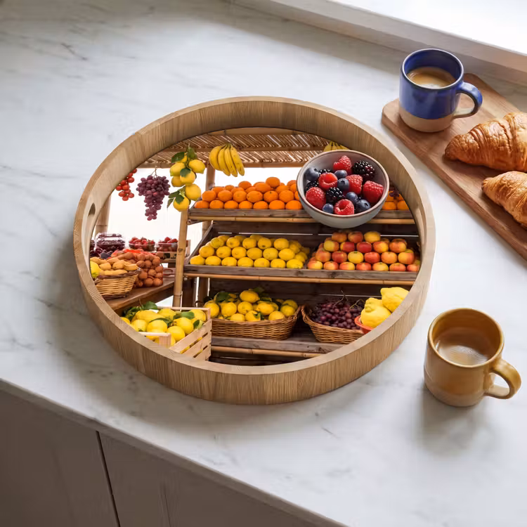 Dienblad - Marktkraam - Fruit - Vers — 4
