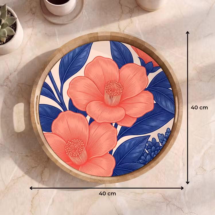 Dienblad - Bloemen - Bladeren - Botanisch — 9