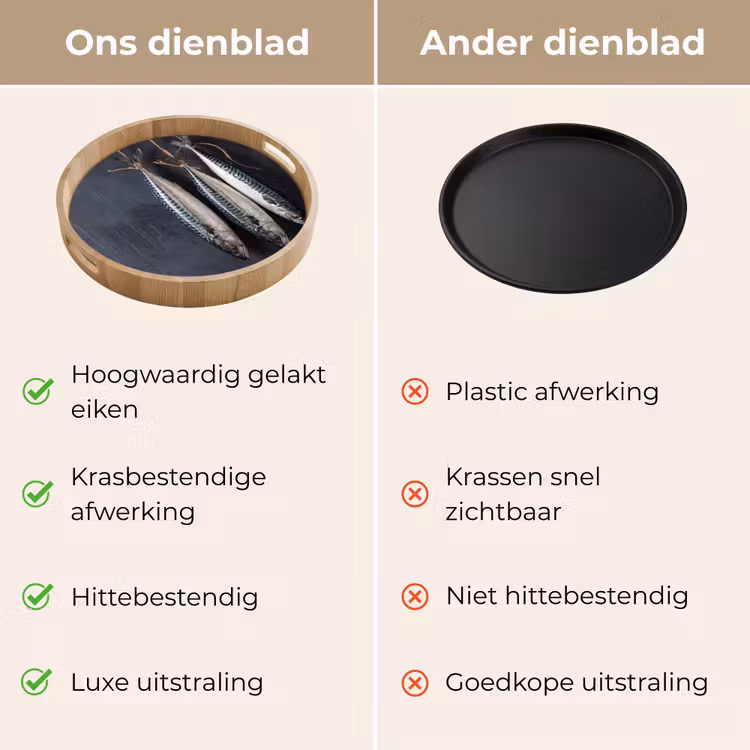 Dienblad - Drie vissen - Touw — 3