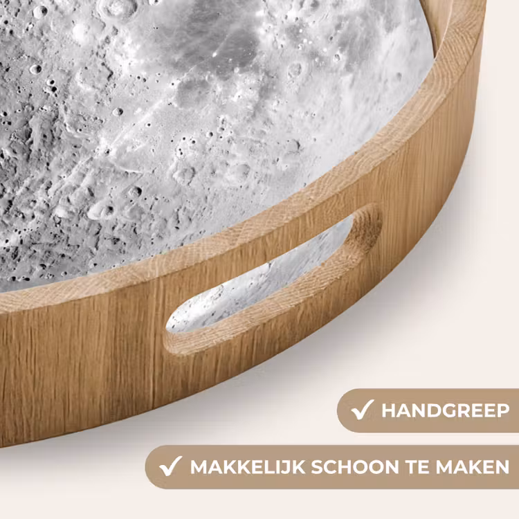 Dienblad - Maan - Kraters - Ruimte — 5