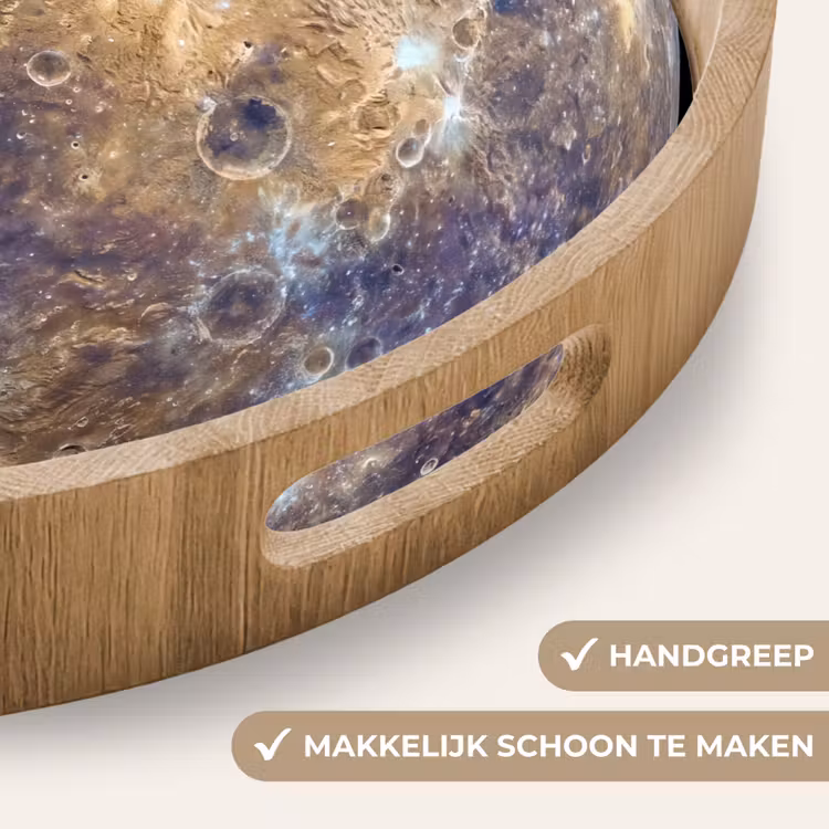 Dienblad - Planeet - Kraters - Ruimte — 5