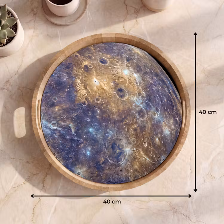Dienblad - Planeet - Kraters - Ruimte — 9