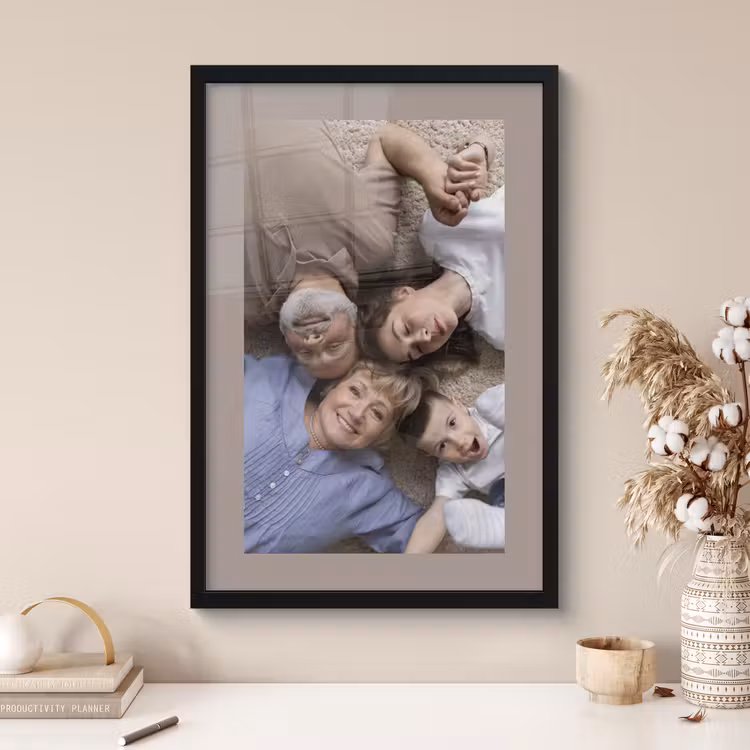 Poster met lijst - Gekleurde border — 4