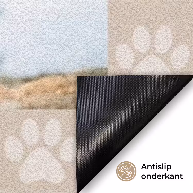 Personaliseerbare deurmat - Dierenpoot - Lijst — 6