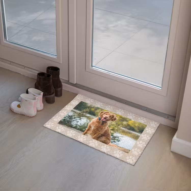 Personaliseerbare deurmat - Dierenpoot - Lijst — 8