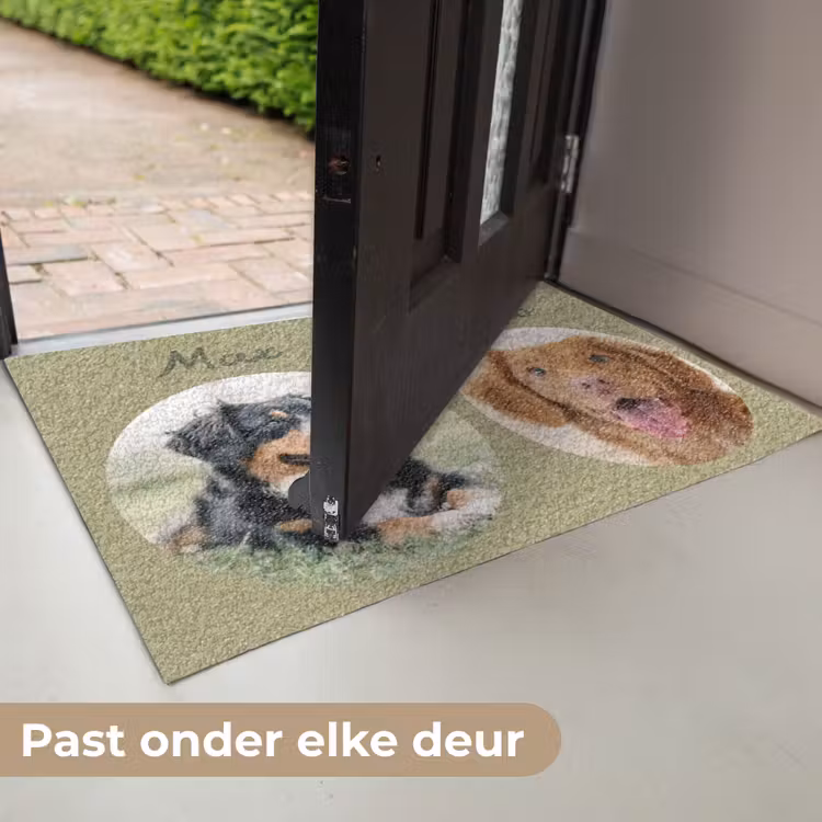 Personaliseerbare deurmat - Eigen - Foto's - Rond — 7