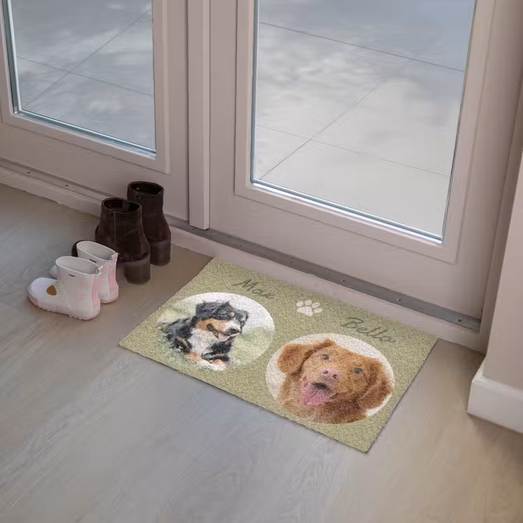 Personaliseerbare deurmat - Eigen - Foto's - Rond — 8
