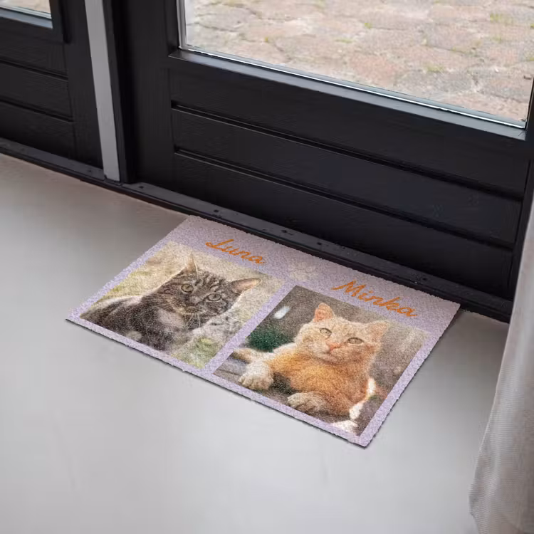 Personaliseerbare deurmat - Eigen - Foto's - Vierkant — 2