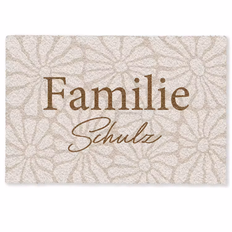 Personaliseerbare deurmat - Familie — 1