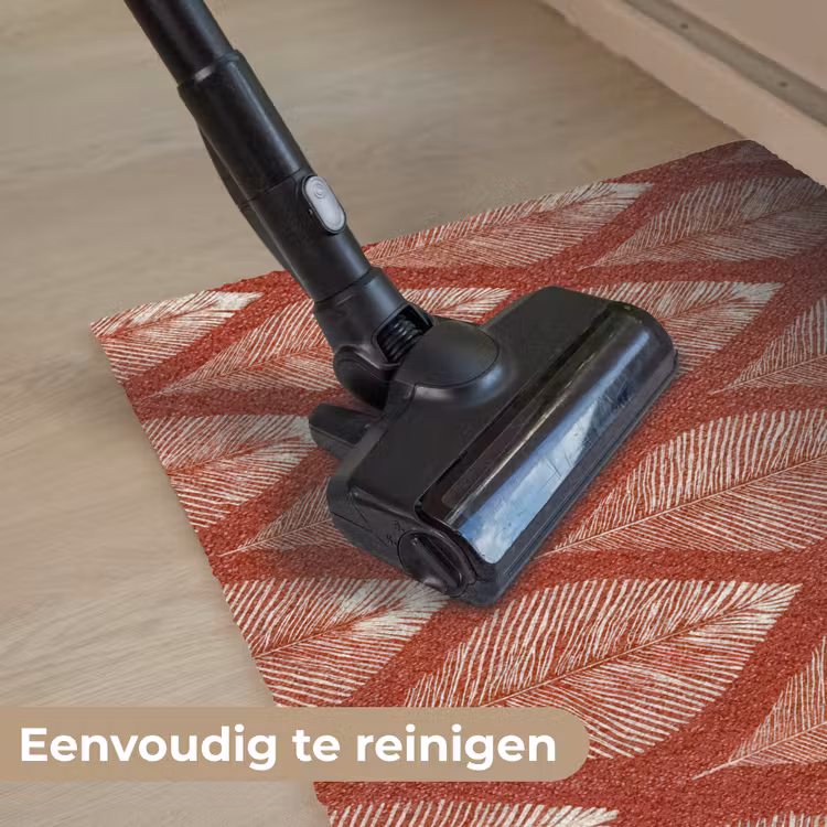 Deurmat - Bladeren - Rood - Elegant — 9