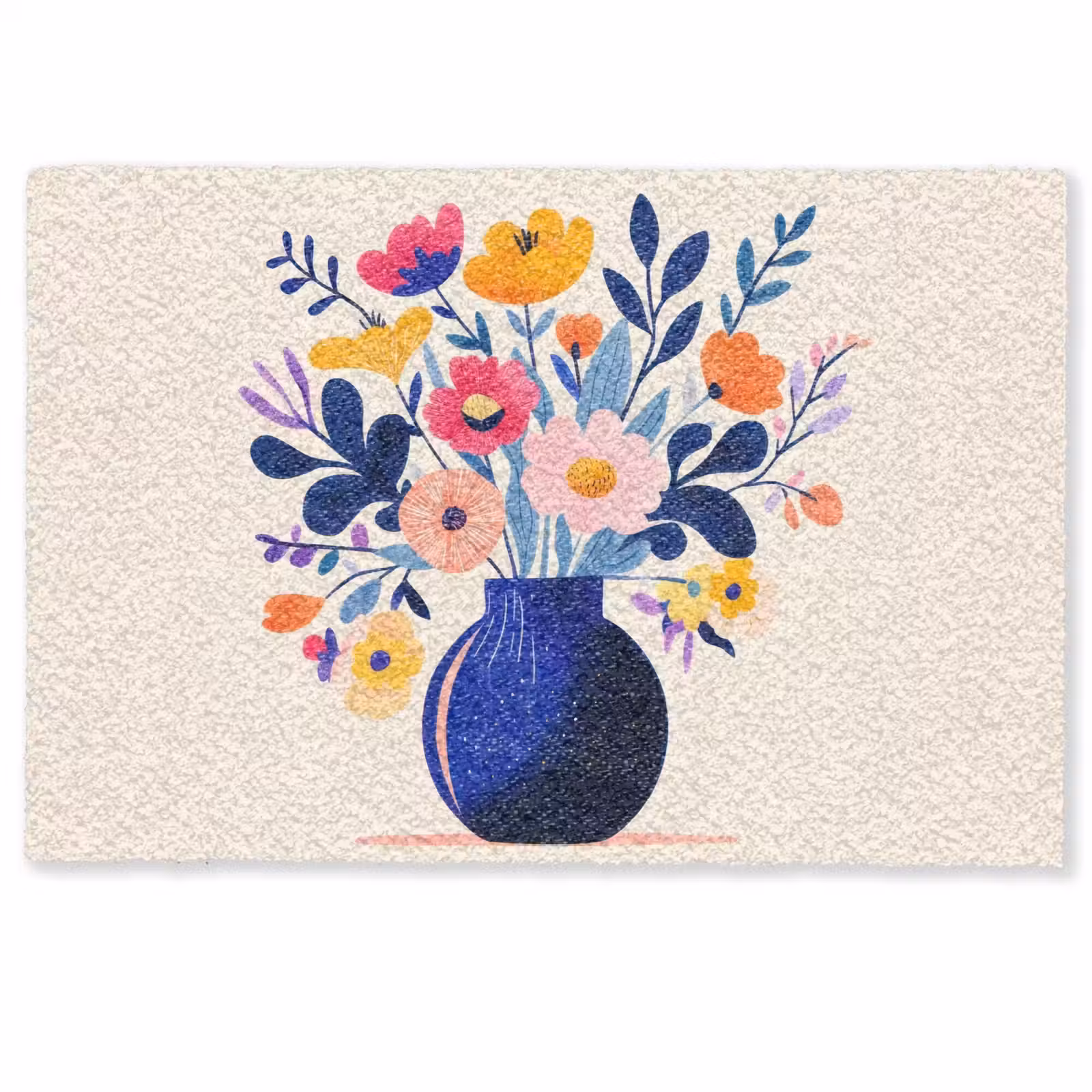 Deurmat - Vaas - Bloemen - Boeket — 1