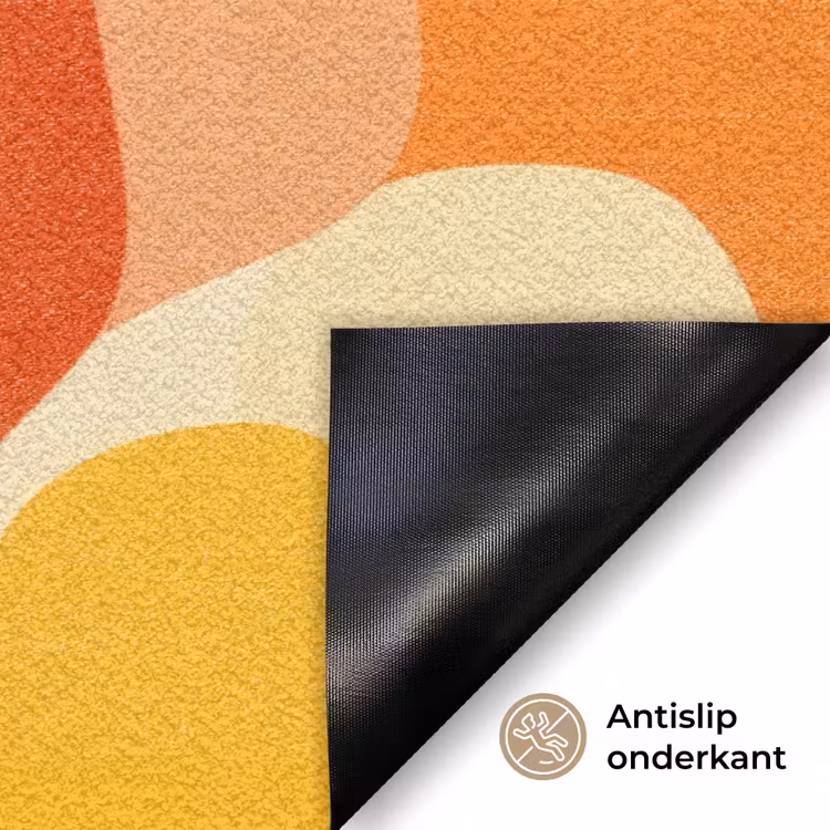 Deurmat - Abstract - Vormen - Oranje — 6
