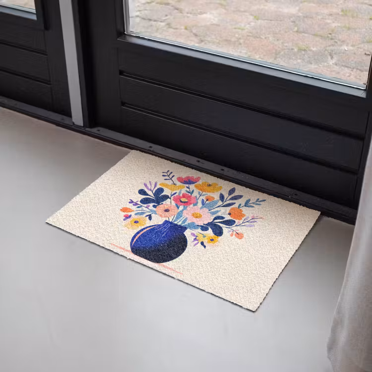 Deurmat - Vaas - Bloemen - Boeket — 2